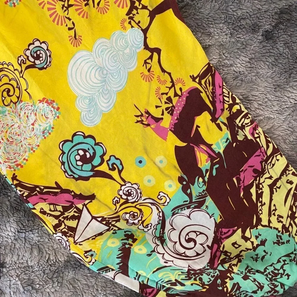 Vida Bella Printed Asian Print Flow Jumpsuit - Picture 5 of 12